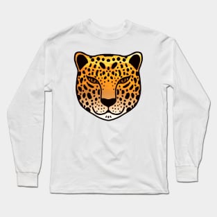 leopard face Long Sleeve T-Shirt
